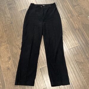 Vintage CASCADE Black Trousers size 38